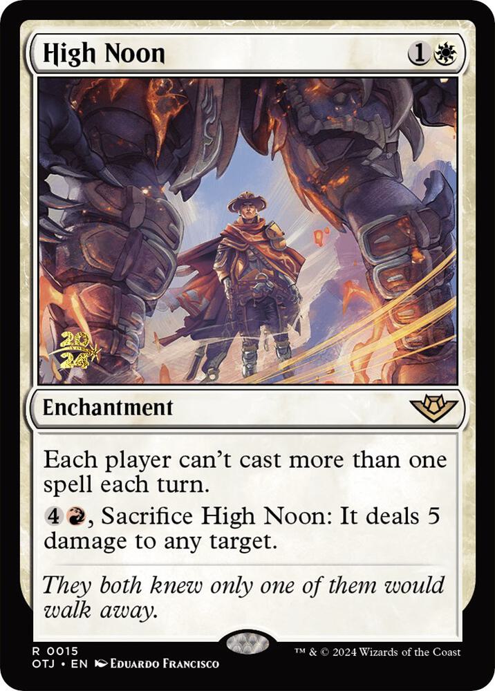 High Noon 15s/160 (Prerelease Cards)  - Foil | Good Games Modbury