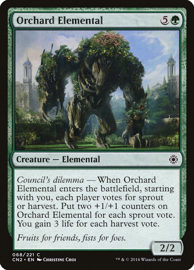 Orchard Elemental 68/221 (Conspiracy: Take the Crown)  | Good Games Modbury