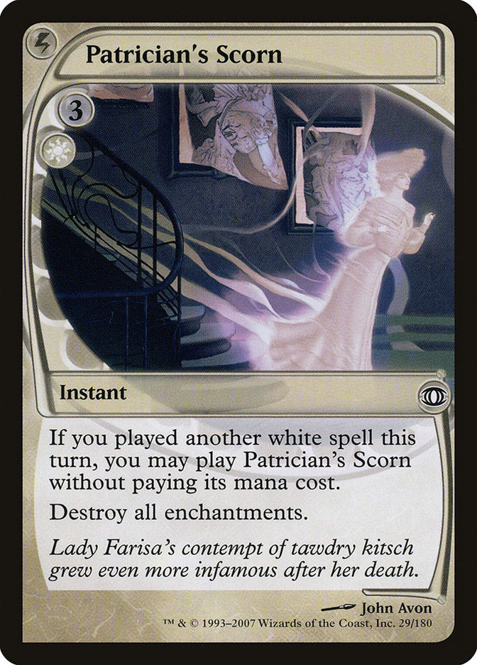 Patrician's Scorn 29/180 (Future Sight)  - Foil | Good Games Modbury