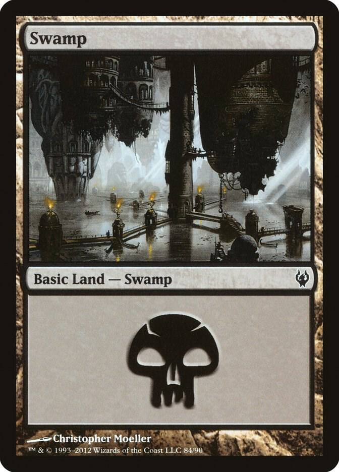 Swamp 84 84/90 (Duel Decks: Izzet vs. Golgari)  | Good Games Modbury