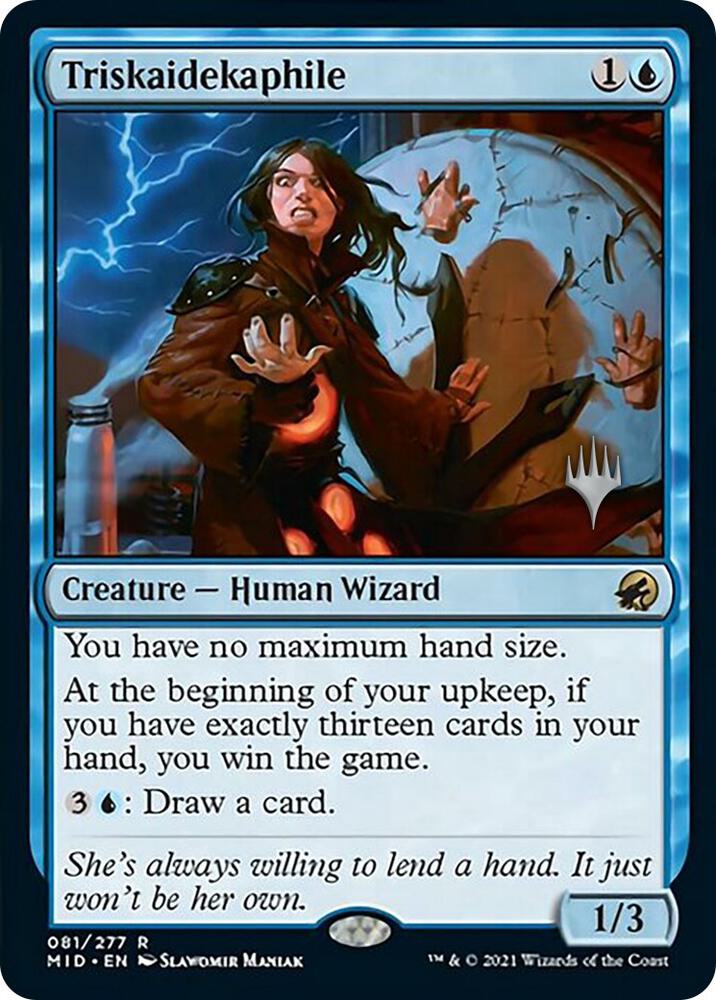 Triskaidekaphile 81p/171 (Promo Pack: Innistrad: Midnight Hunt)  - Foil | Good Games Modbury