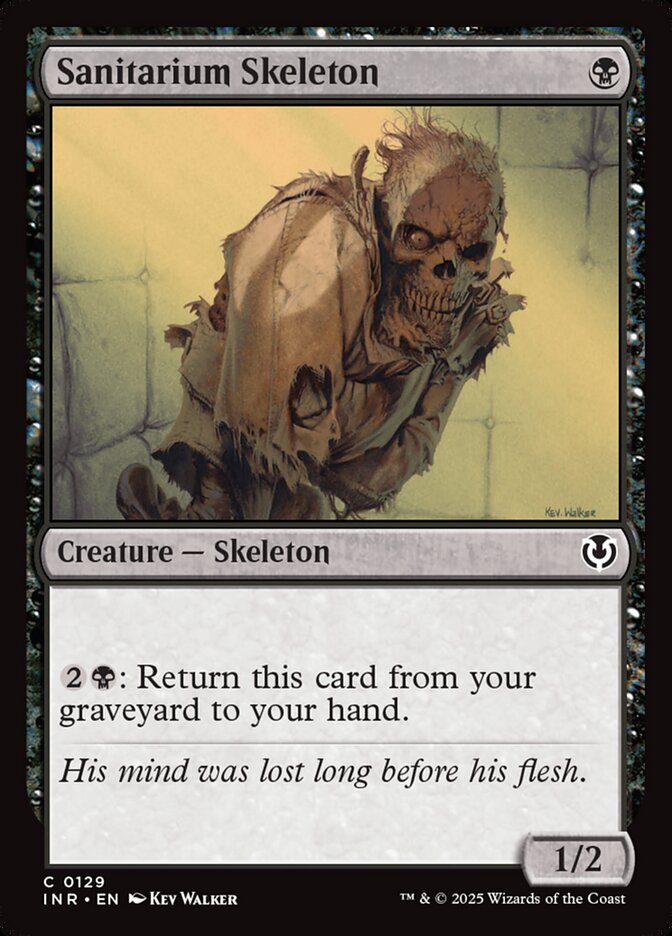 Sanitarium Skeleton 129/287 (Innistrad Remastered)  | Good Games Modbury