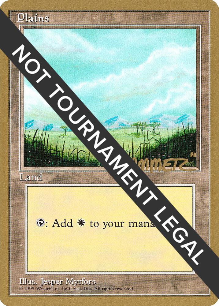 Plains B 1996 Shawn Hammer Regnier 4ED shr365/308 (World Championship Decks)  | Good Games Modbury
