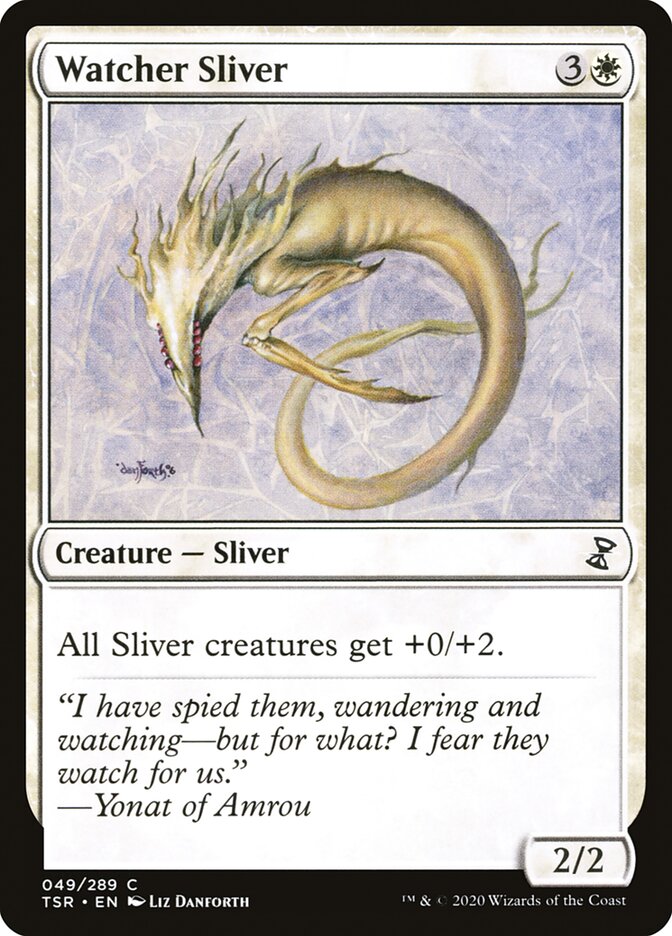 Watcher Sliver 49/289 (Time Spiral: Remastered)  | Good Games Modbury