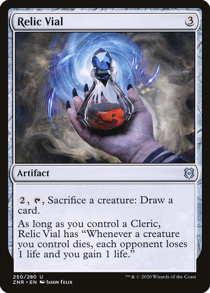 Relic Vial [Zendikar Rising] | Good Games Modbury