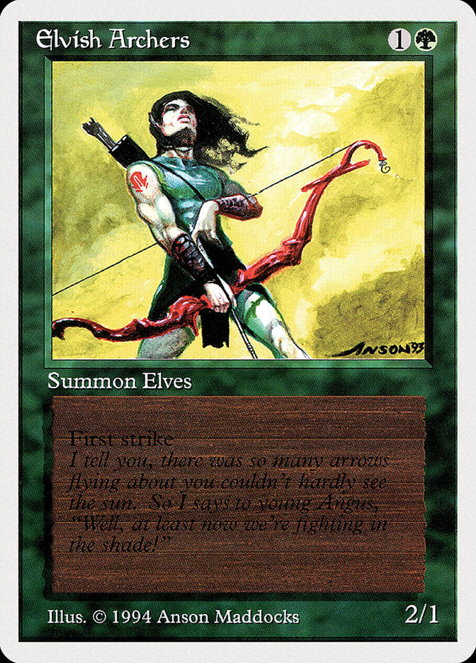 Elvish Archers [Summer Magic / Edgar] | Good Games Modbury