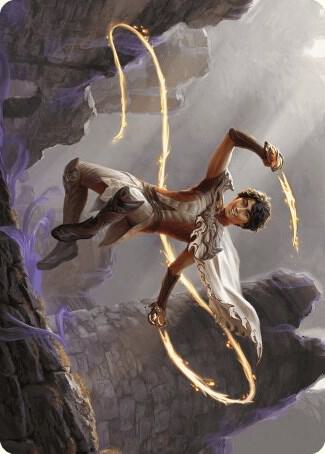 Kellan the Fae Blooded Art Card 39 (Art Series: Wilds of Eldraine)  | Good Games Modbury