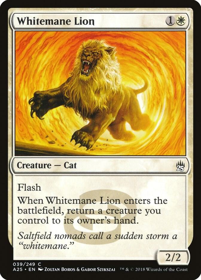 Whitemane Lion 39/249 (Masters 25)  - Foil | Good Games Modbury