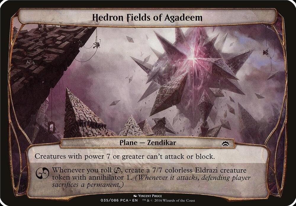 Hedron Fields of Agadeem Planechase Anthology 35/86 (Oversize Cards)  | Good Games Modbury