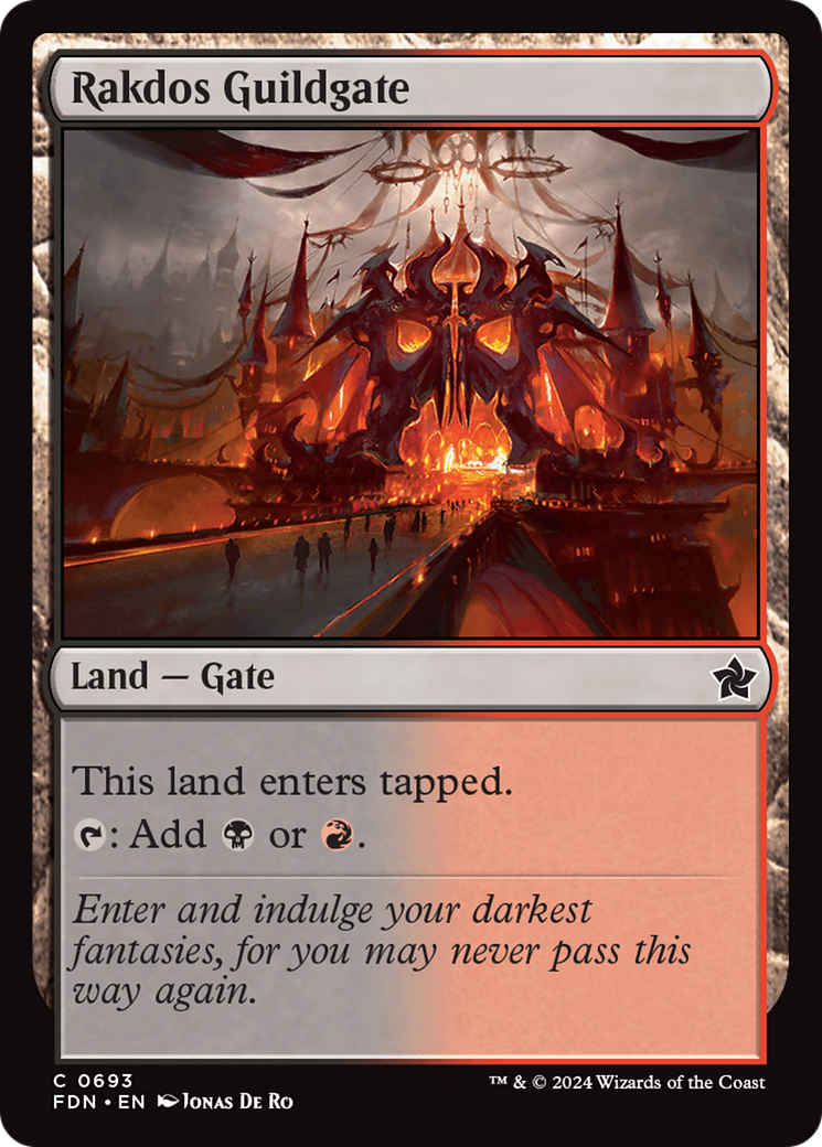 Rakdos Guildgate [Foundations] | Good Games Modbury