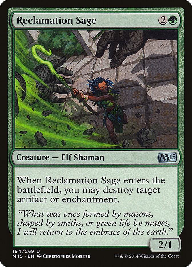 Reclamation Sage 194/269 (Magic 2015 (M15))  | Good Games Modbury