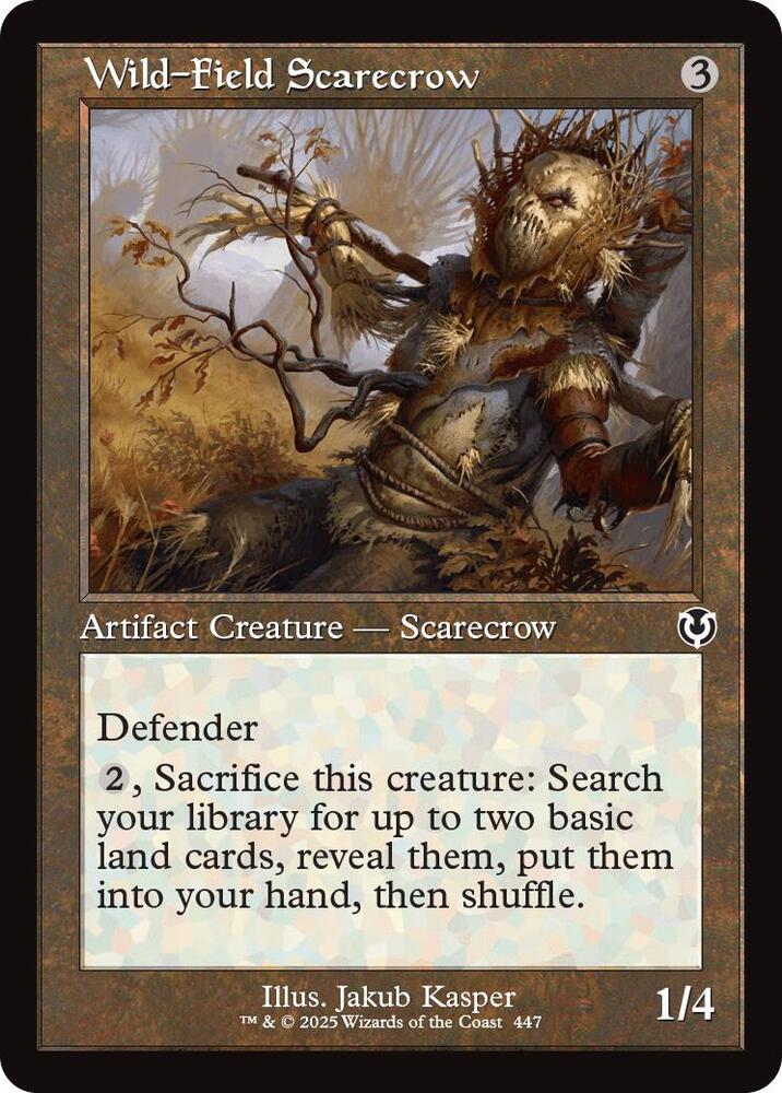Wild-Field Scarecrow 447/287 (Innistrad Remastered)  - Retro | Good Games Modbury
