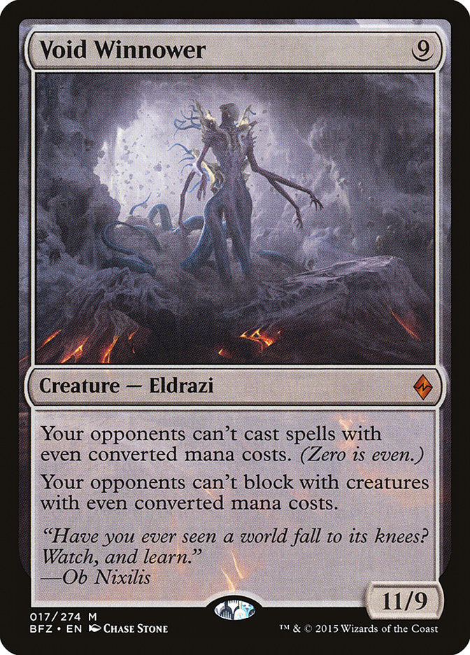 Void Winnower 17/274 (Battle for Zendikar)  | Good Games Modbury