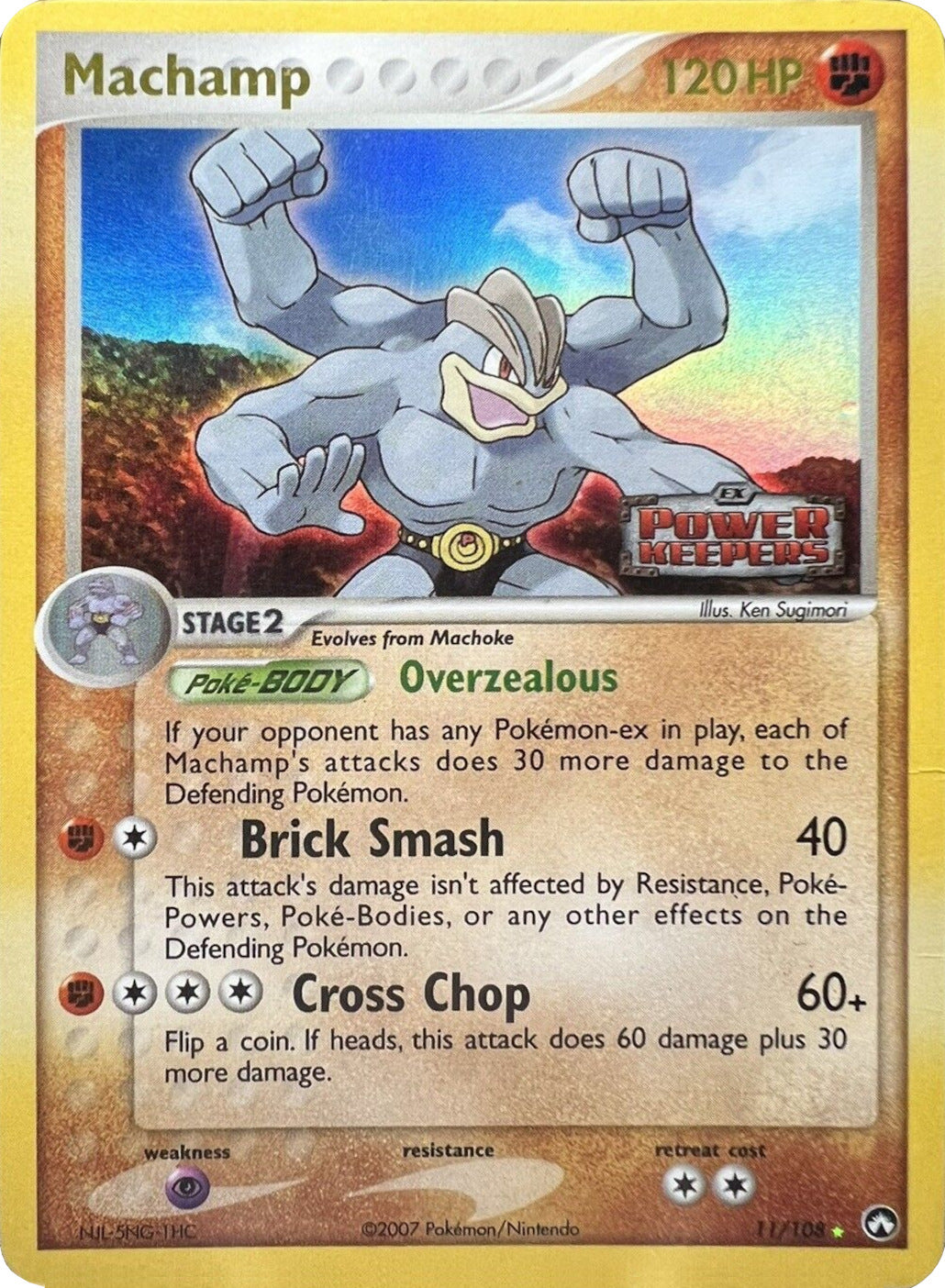 Machamp (11/108) (Stamped) [EX: Power Keepers] | Good Games Modbury