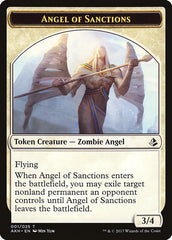 Angel of Sanctions // Drake Double-Sided Token [Amonkhet Tokens] | Good Games Modbury