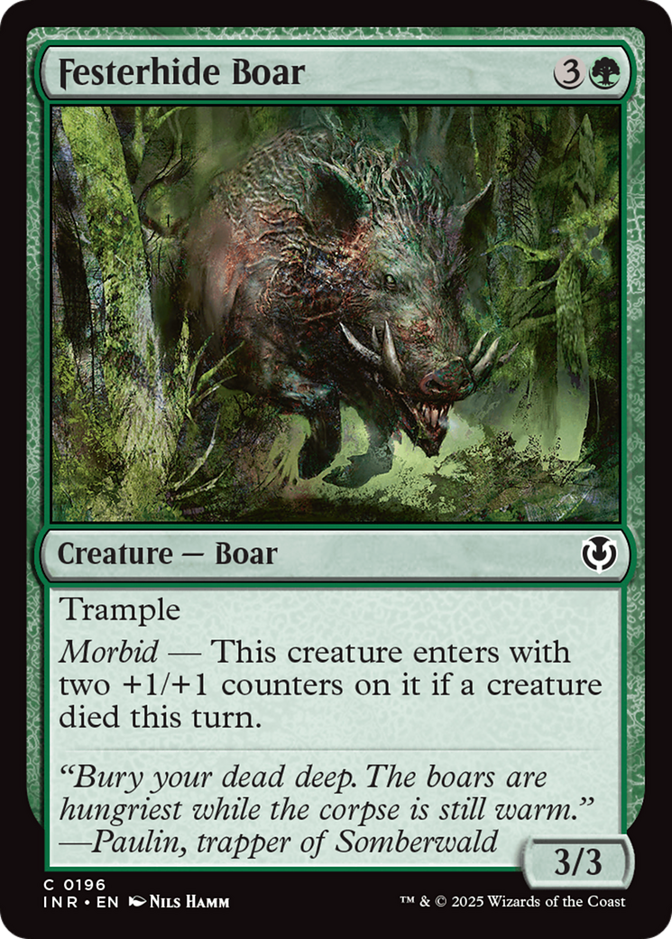 Festerhide Boar [Innistrad Remastered] | Good Games Modbury