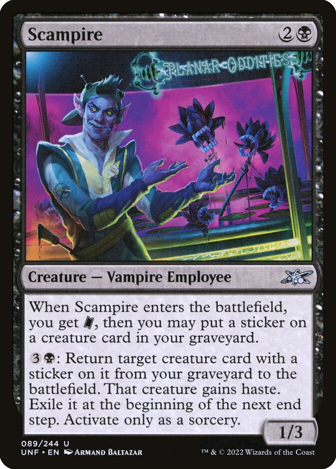 Scampire 89/244 (Unfinity)  - Foil | Good Games Modbury