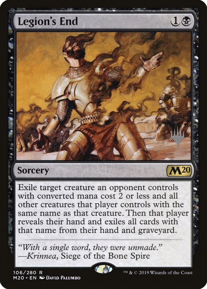 Legions End 106 (Promo Pack: Core Set 2020)  - Foil | Good Games Modbury