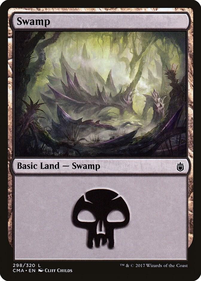 Swamp 298/320 (Commander Anthology)  | Good Games Modbury