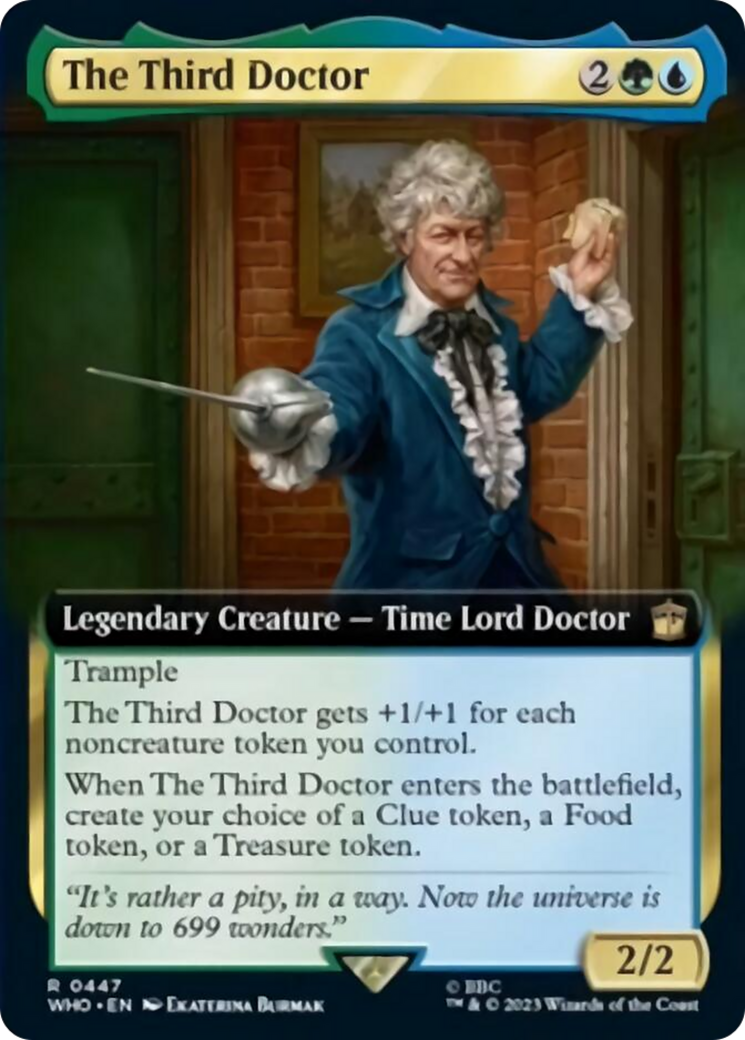 The Third Doctor (Extended Art) [Doctor Who] | Good Games Modbury