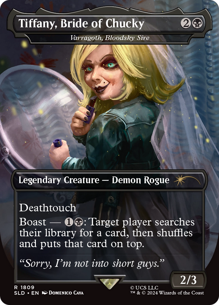 Tiffany, Bride of Chucky - Varragoth, Bloodsky Sire [Secret Lair Drop Series] | Good Games Modbury