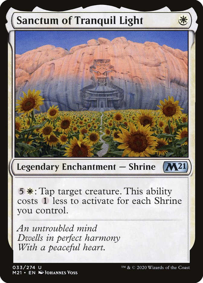 Sanctum of Tranquil Light 33/274 (Core Set 2021)  | Good Games Modbury