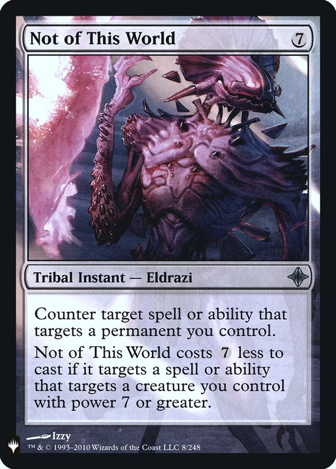 Not of This World [Mystery Booster] | Good Games Modbury