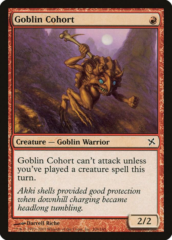 Goblin Cohort 106/165 (Betrayers of Kamigawa)  | Good Games Modbury