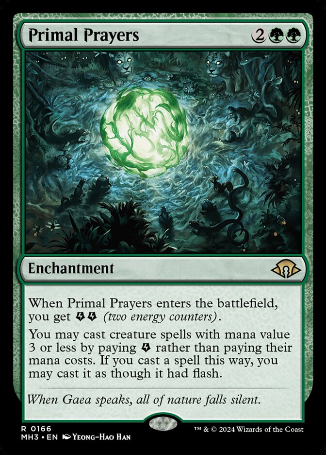 Primal Prayers 166/319 (Modern Horizons 3)  | Good Games Modbury