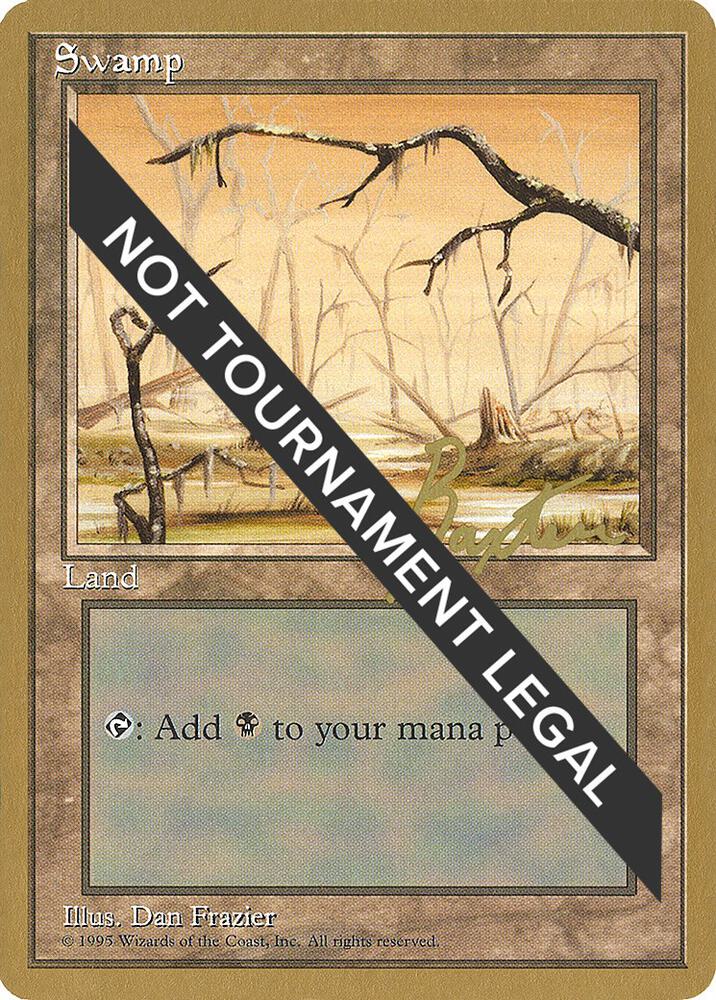 Swamp B 1996 George Baxter 4ED gb371/308 (World Championship Decks)  | Good Games Modbury