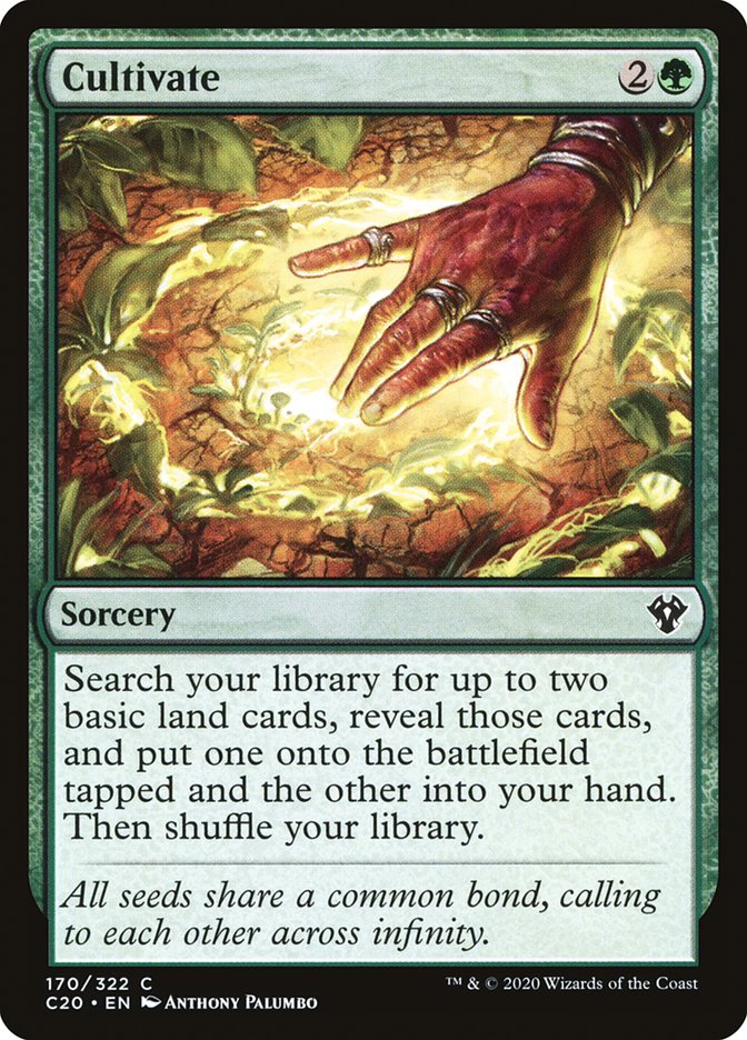 Cultivate [Commander 2020] | Good Games Modbury