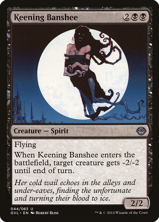 Keening Banshee (Garruk vs. Liliana) [Duel Decks Anthology] | Good Games Modbury