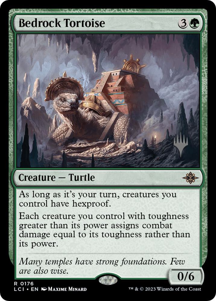 Bedrock Tortoise 176p/138 (Promo Pack: The Lost Caverns of Ixalan)  | Good Games Modbury