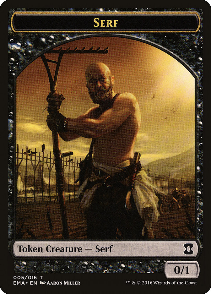 Serf Token [Eternal Masters Tokens] | Good Games Modbury