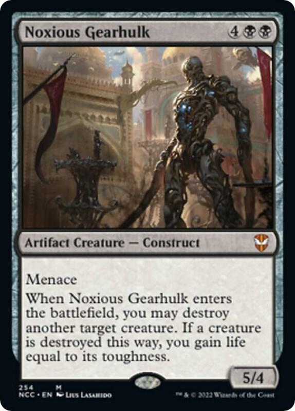 Noxious Gearhulk 254 (Commander: Streets of New Capenna)  | Good Games Modbury