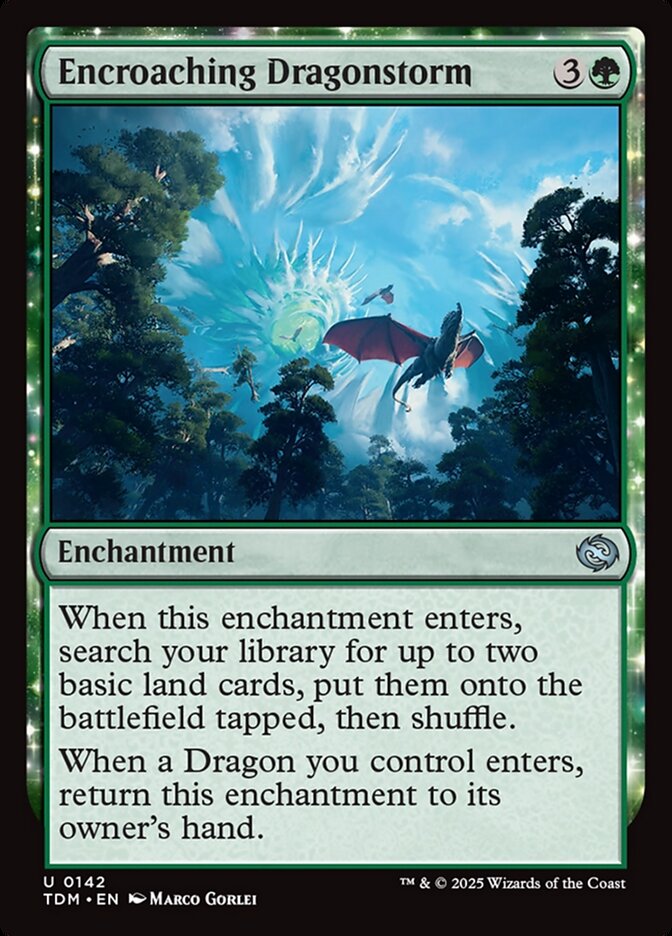 Encroaching Dragonstorm 142 (Tarkir: Dragonstorm)  | Good Games Modbury