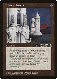 Ivory Tower (Oversized) [Oversize Cards] | Good Games Modbury