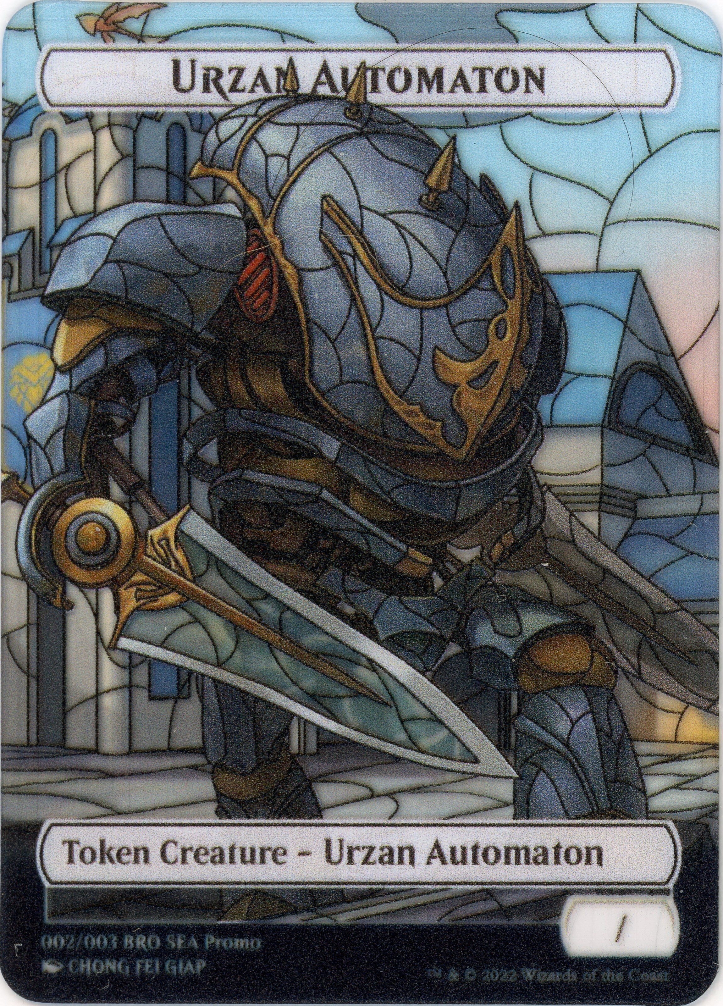 Urzan Automaton Token (SEA Exclusive) [The Brothers' War Tokens] | Good Games Modbury