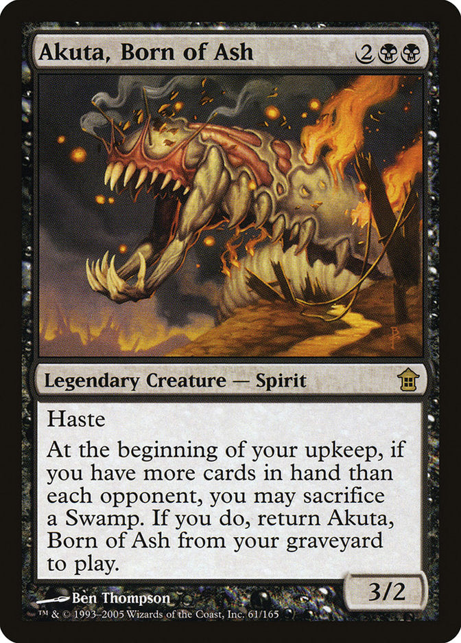Akuta, Born of Ash 61/165 (Saviors of Kamigawa)  | Good Games Modbury