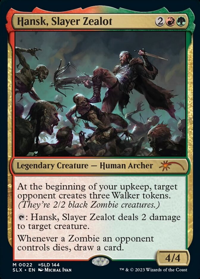 Hansk, Slayer Zealot 22/32 (SLX Cards)  | Good Games Modbury