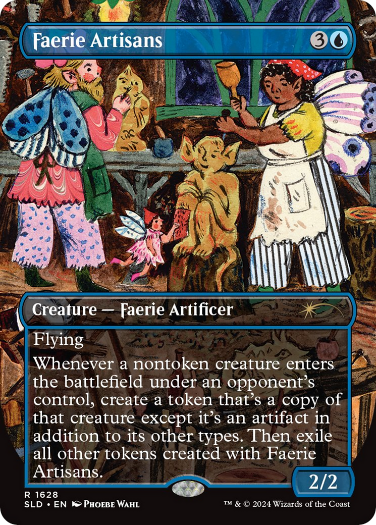 Faerie Artisans (Rainbow Foil) [Secret Lair Drop Series] | Good Games Modbury