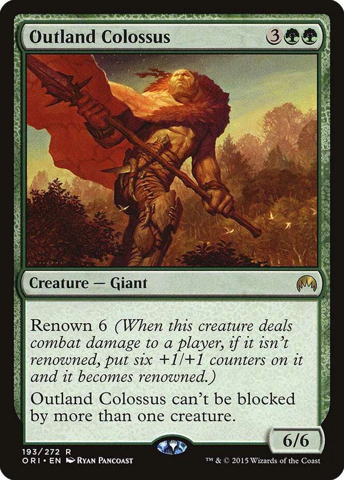 Outland Colossus 193 (Magic Origins)  | Good Games Modbury