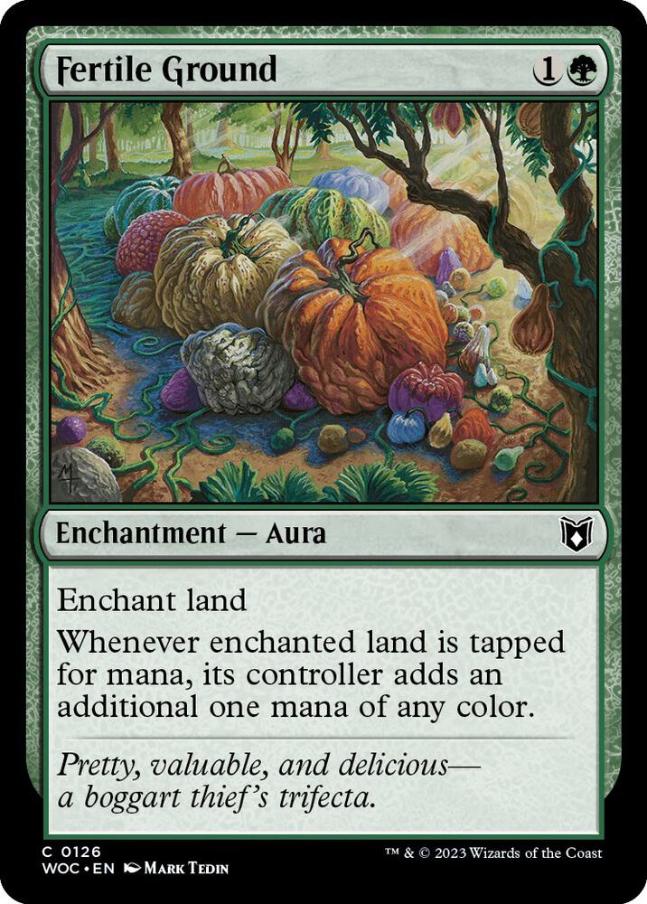 Fertile Ground 126/173 (Commander: Wilds of Eldraine)  | Good Games Modbury