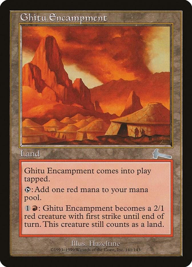 Ghitu Encampment 141/143 (Urza's Legacy)  - Foil | Good Games Modbury