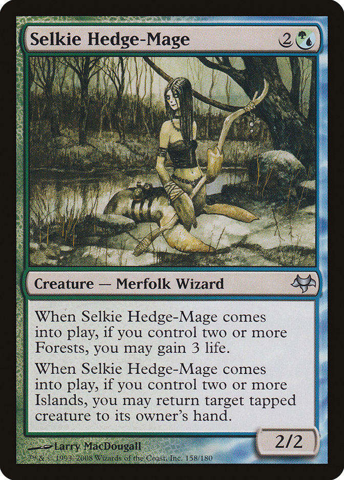 Selkie Hedge-Mage 158/180 (Eventide)  - Foil | Good Games Modbury