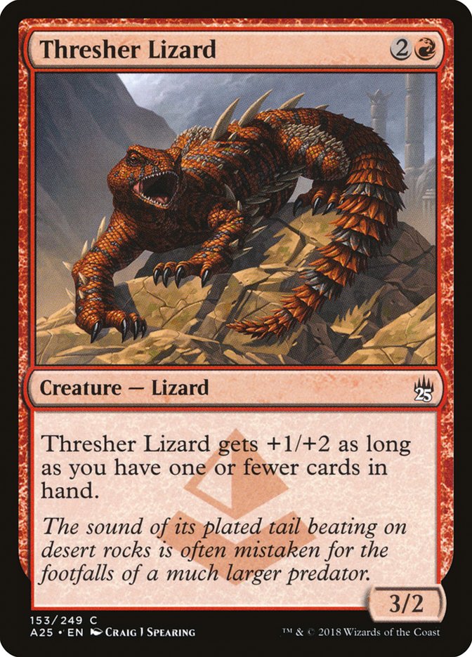 Thresher Lizard 153/249 (Masters 25)  | Good Games Modbury