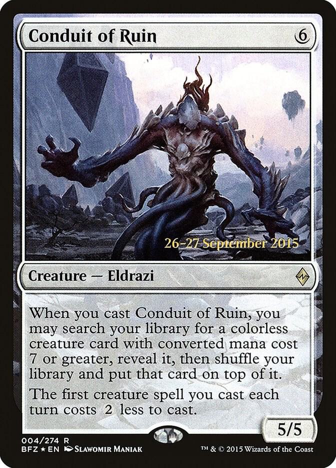 Conduit of Ruin 4s/90 (Prerelease Cards)  - Foil | Good Games Modbury