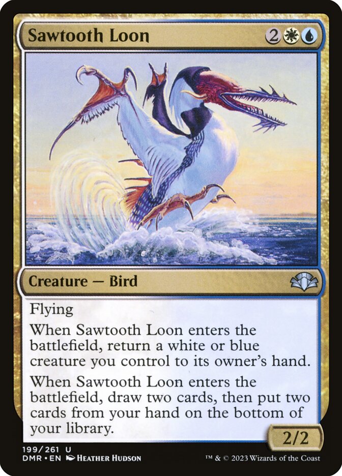 Sawtooth Loon 199/261 (Dominaria Remastered)  - Foil | Good Games Modbury