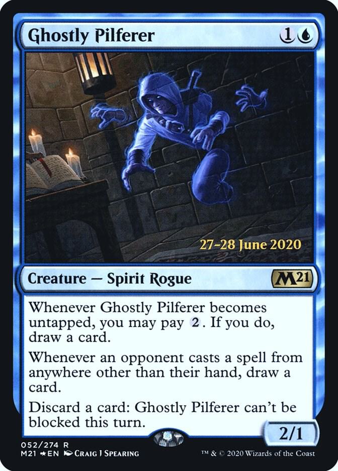 Ghostly Pilferer 52s/137 (Prerelease Cards)  - Foil | Good Games Modbury