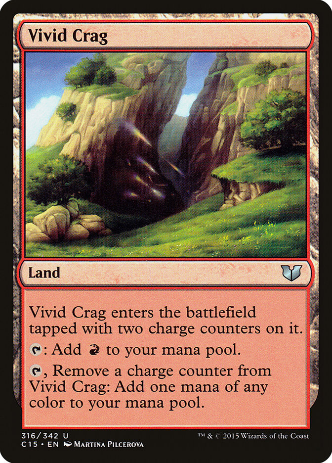 Vivid Crag [Commander 2015] | Good Games Modbury